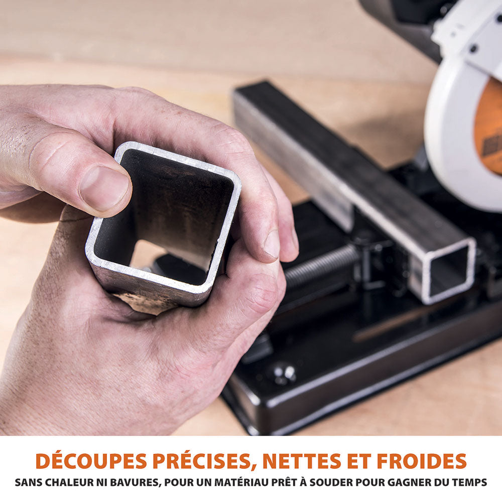 Scie à tronçonner 185mm Evolution RAGE4 avec Lame multi-matériaux TCT