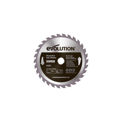 Lame bois Evolution TCT 180mm alésage de 20 mm pour scies circulaires