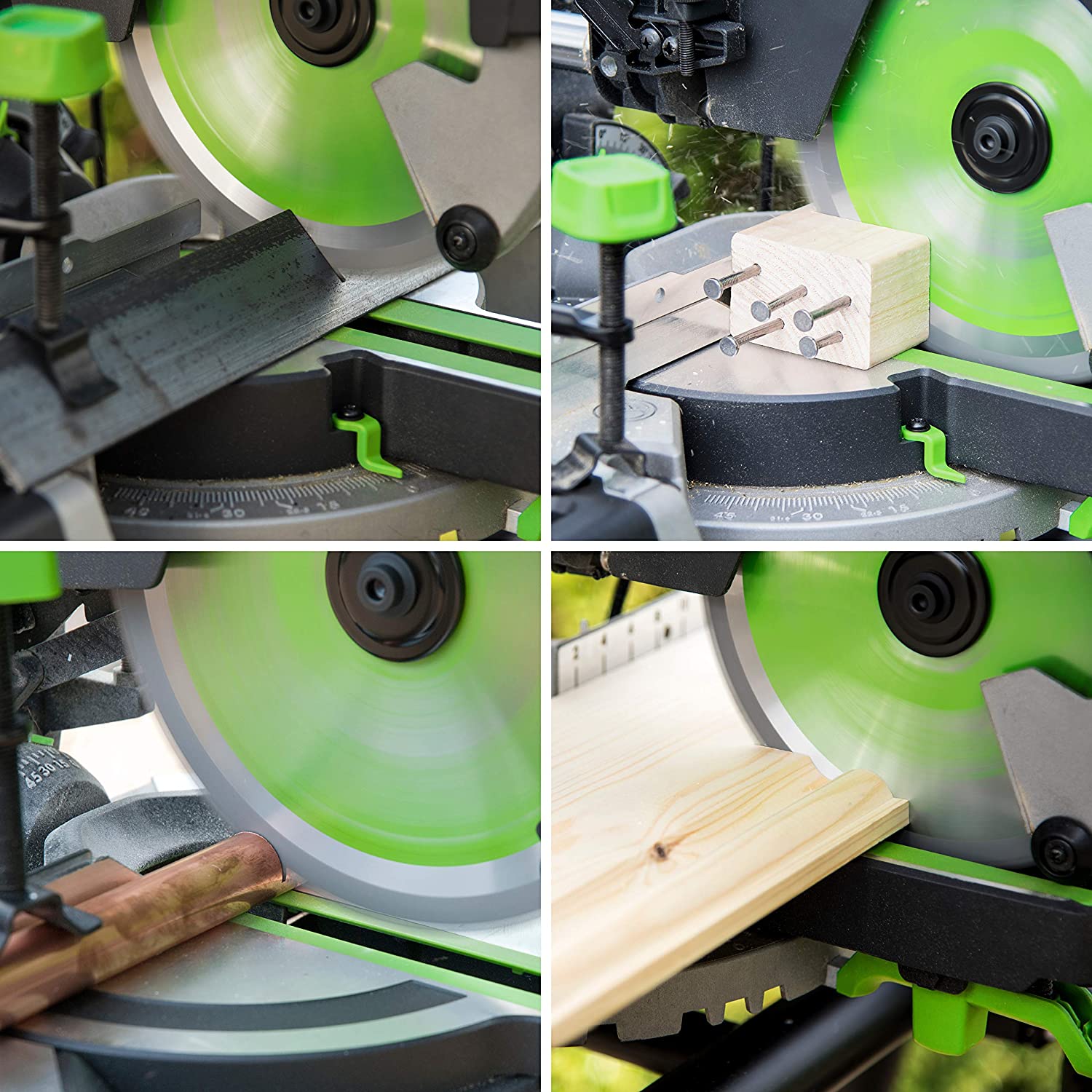 Lame multi-matériaux TCT 210mm 20 dents alésage 25,4mm Evolution pour Scie à onglet et Scie sur table