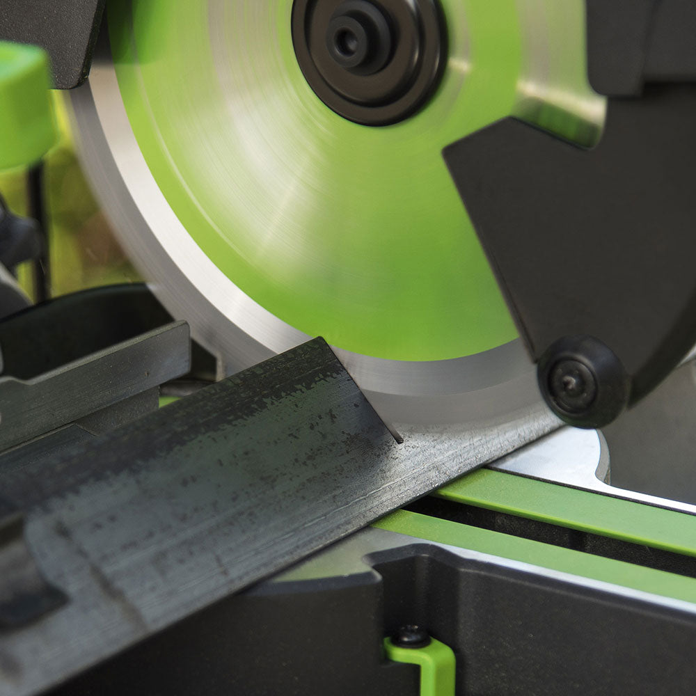 Pack Evolution : Scie à onglet électrique 210mm F210SMS avec lame multi-matériaux TCT + Support