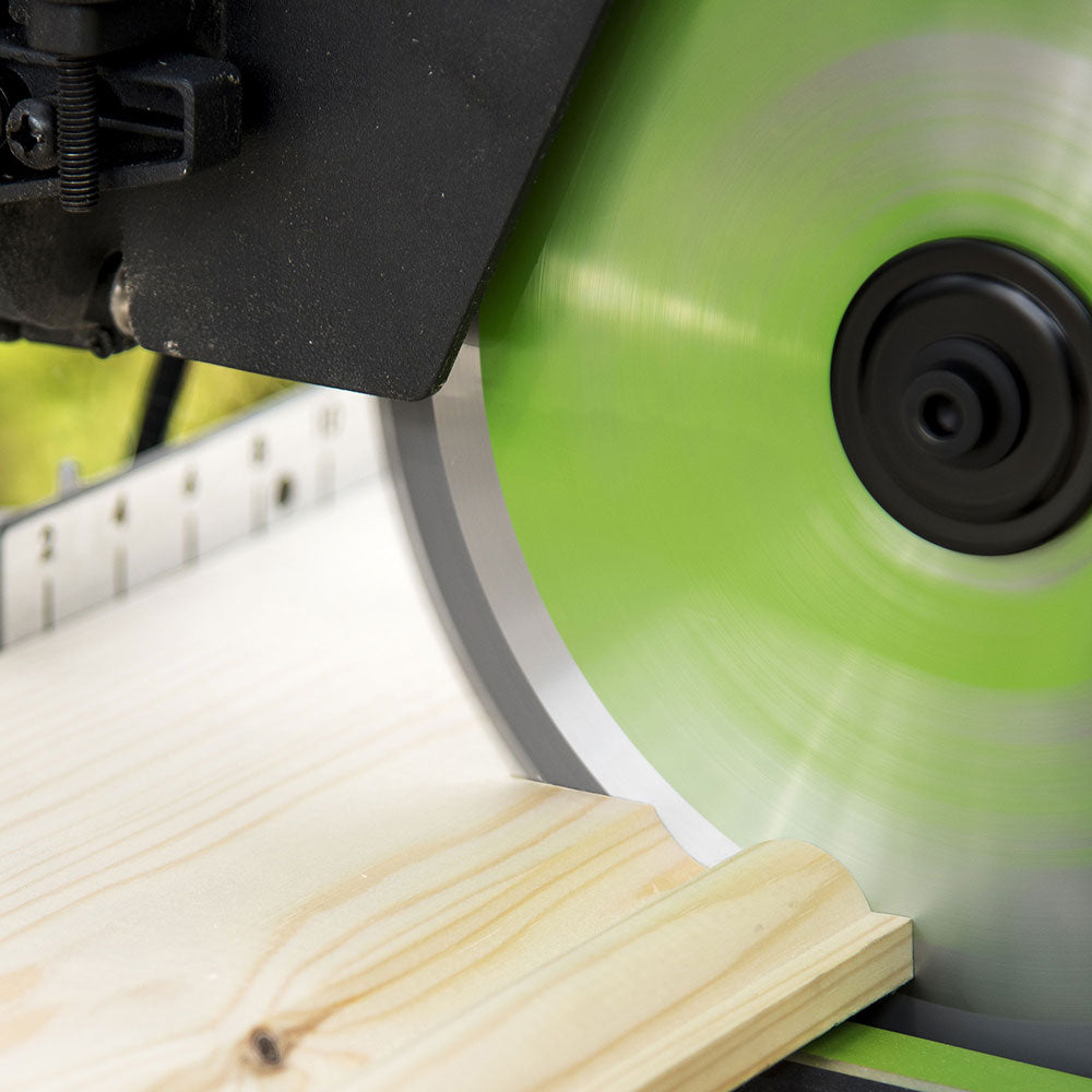 Pack Evolution : Scie à onglet électrique 210mm F210SMS avec lame multi-matériaux TCT + Support