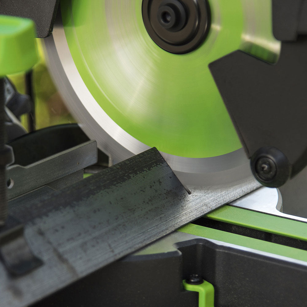 Pack Evolution : Scie à onglet électrique 210mm F210SMS avec lame multi-matériaux TCT + Support