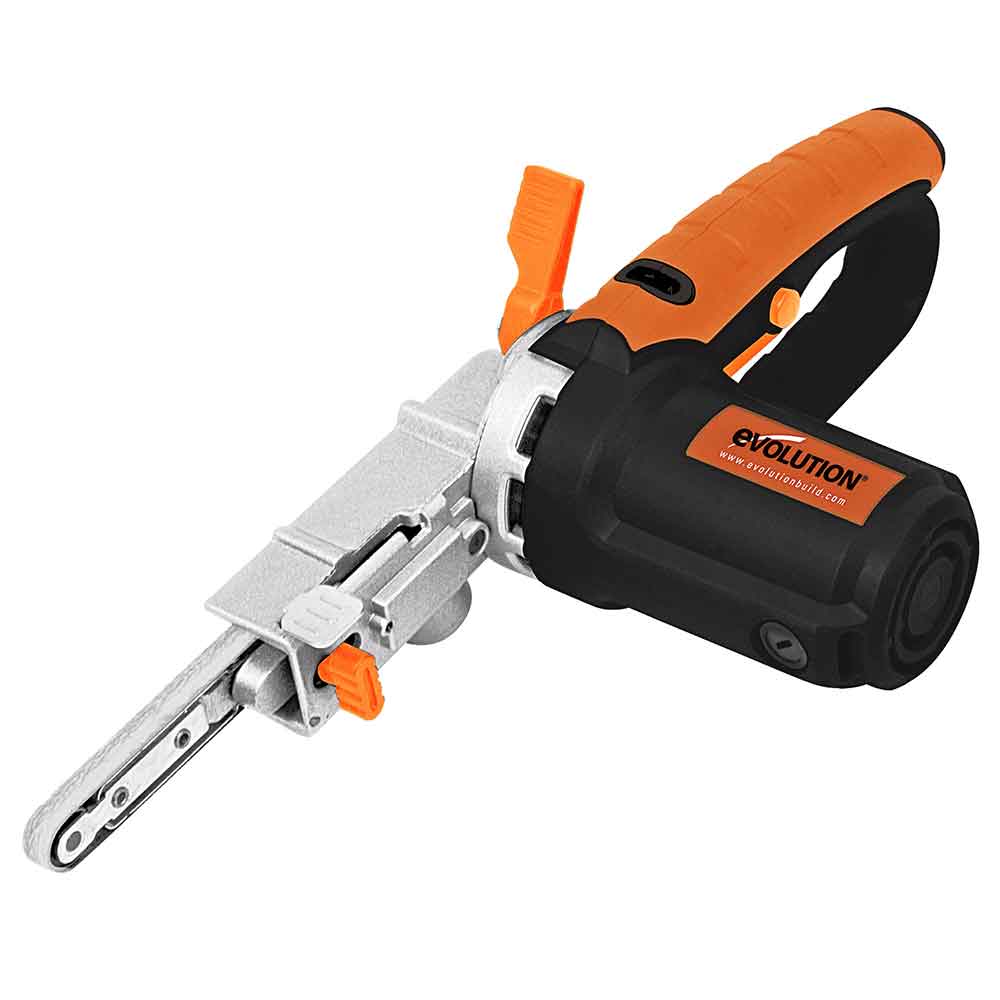 Lime électrique à bande 13mm x 457mm Evolution avec 3 bandes abrasives