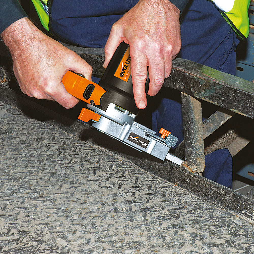 Lime électrique à bande 13mm x 457mm Evolution avec 3 bandes abrasives