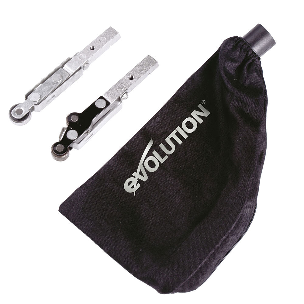 Lime électrique à bande 13mm x 457mm Evolution avec 3 bandes abrasives