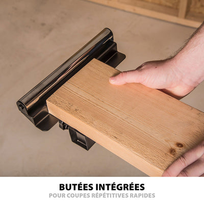 Pack Evolution : Scie à onglet électrique 255mm R255SMS+ avec lame multi-matériaux TCT + Support pour scie à onglet