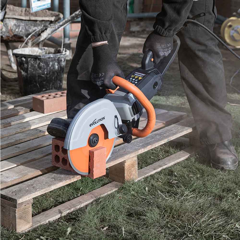 Disque diamant premium segmenté 255mm alésage 22,2mm Evolution pour scie à béton