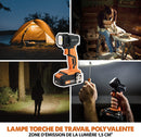 Lampe torche sans fil Evolution R1000TOR-Li sans batterie ni chargeur