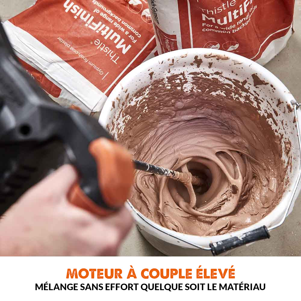 Malaxeur sans fil Evolution R120MXR-Li avec batterie 5 Ah et chargeur rapide