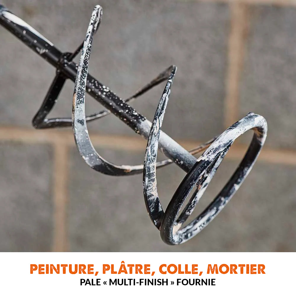 Malaxeur sans fil Evolution R120MXR-Li avec batterie 5 Ah et chargeur rapide