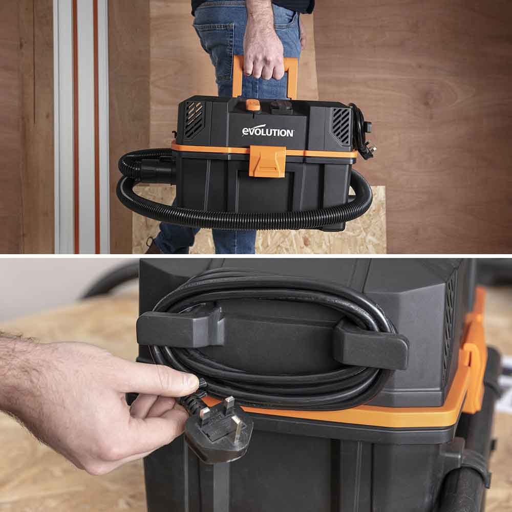 Aspirateur 15L Evolution R15VAC pour déchets secs et humides