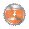 Lame multi-matériaux TCT 185mm 20 dents alésage 20mm Evolution pour scie circulaire