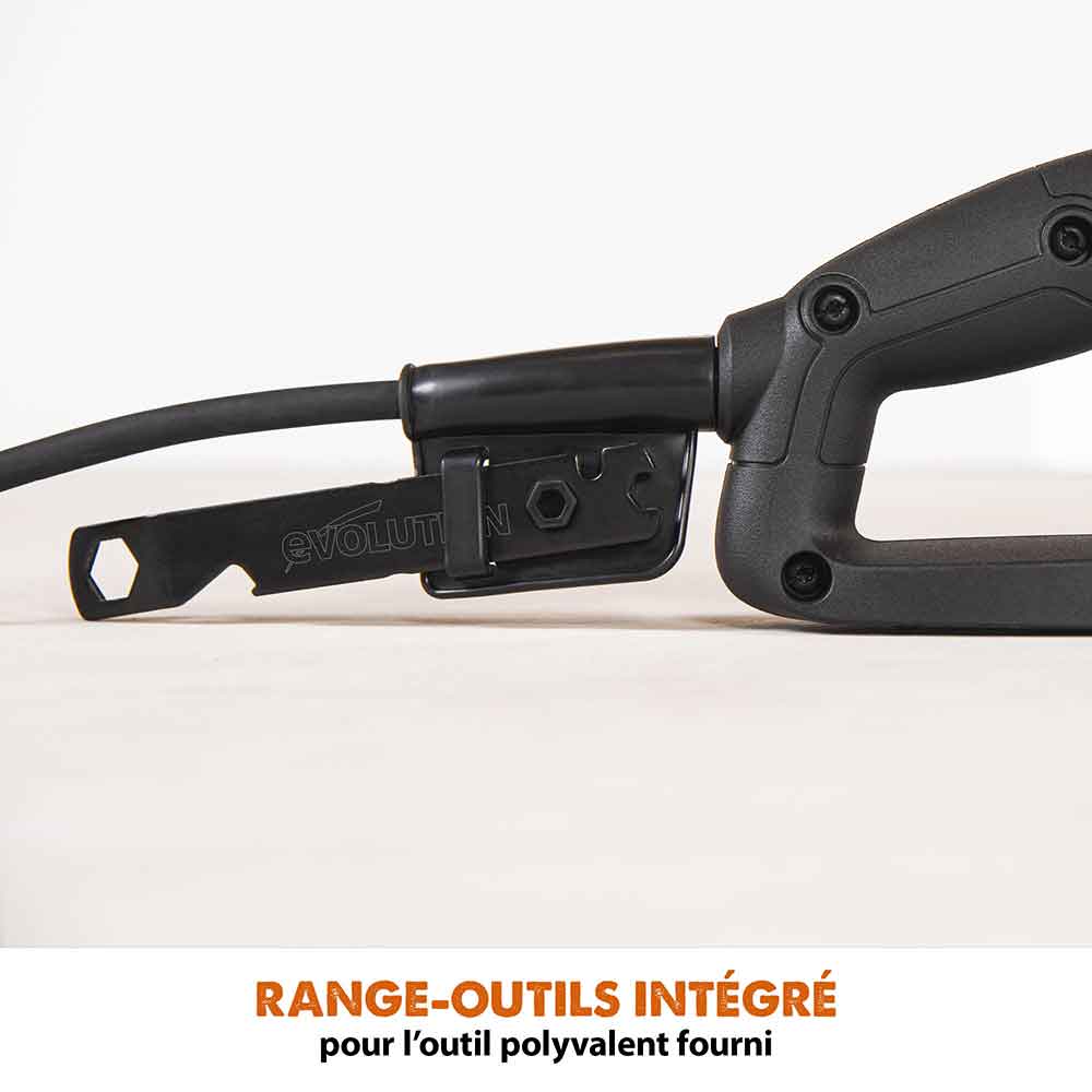 Scie à béton électrique 255mm Evolution R255DCT avec lame diamant premium