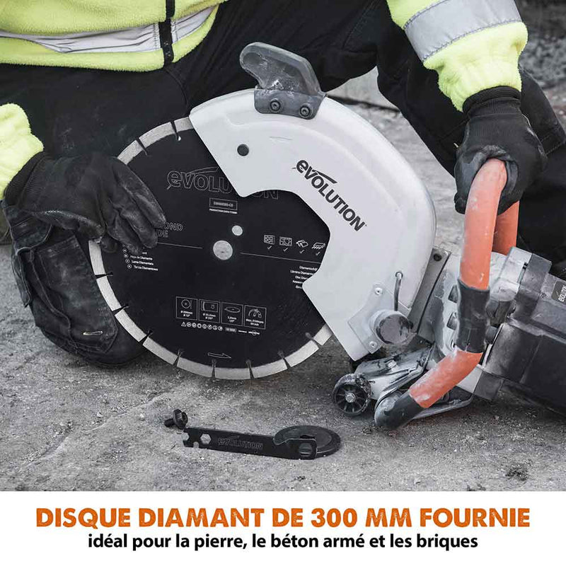 Scie à béton thermique Husqvarna K 970 ring Scie à béton thermique Husqvarna K 970 ring