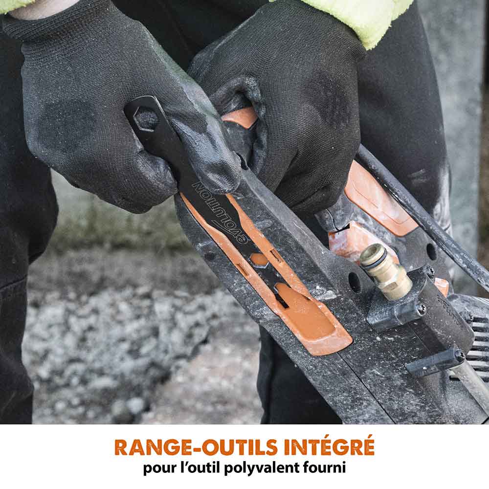 Pack Evolution : Scie à béton 300mm R300DCT+ avec lame diamant premium + pompe à eau 15L manuelle