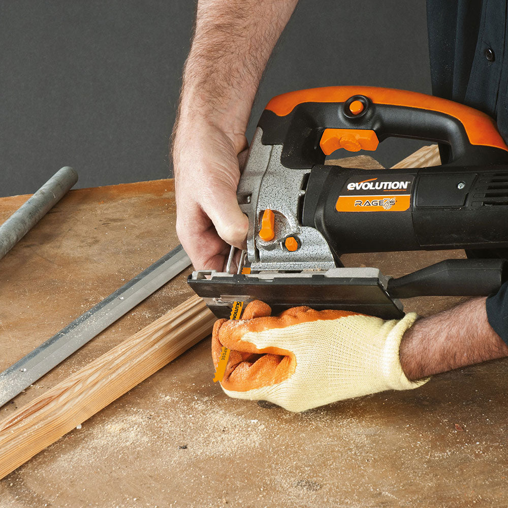 Scie sauteuse Evolution RAGE7-S filaire avec commande de vitesse variable 710W