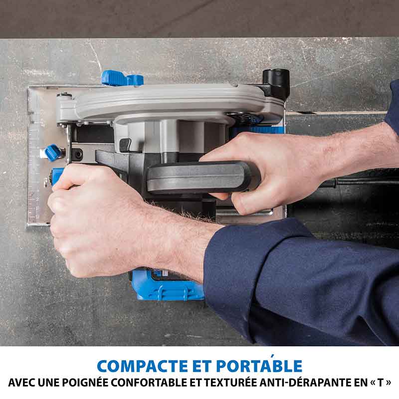 Scie circulaire 185mm Evolution S185CCSL pour la découpe du métal