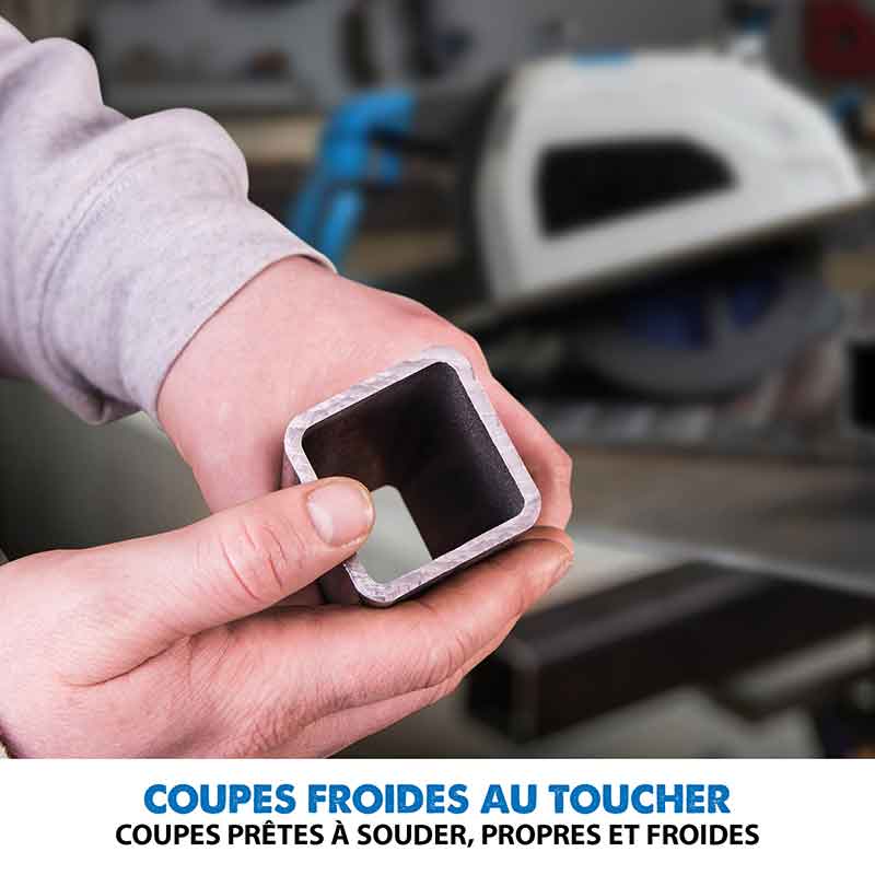 Scie circulaire 210mm Evolution S210CCS pour la découpe du métal