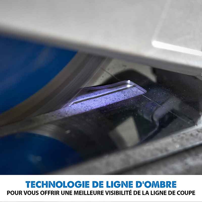 Scie circulaire 210mm Evolution S210CCS pour la découpe du métal