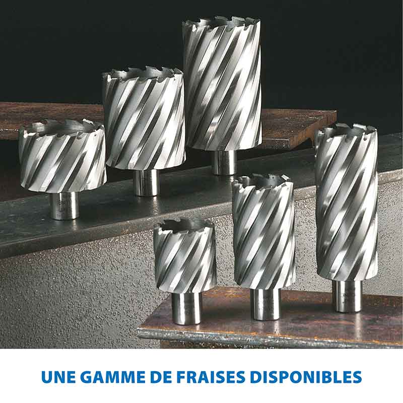 Perceuse magnétique industrielle 28mm Evolution S28MAG pour le travail du métal