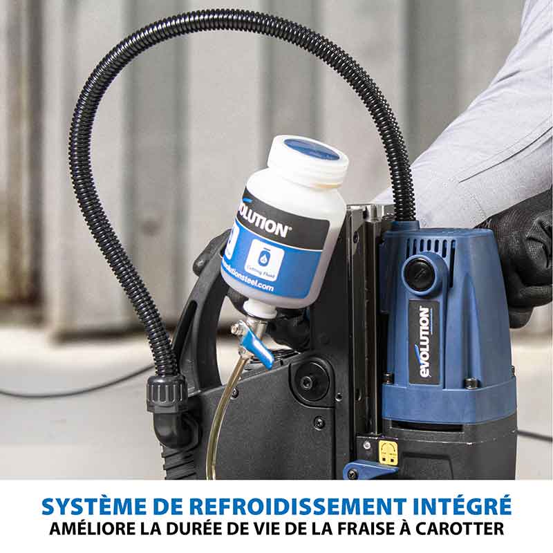 Perceuse magnétique industrielle 28mm Evolution S28MAG pour le travail du métal