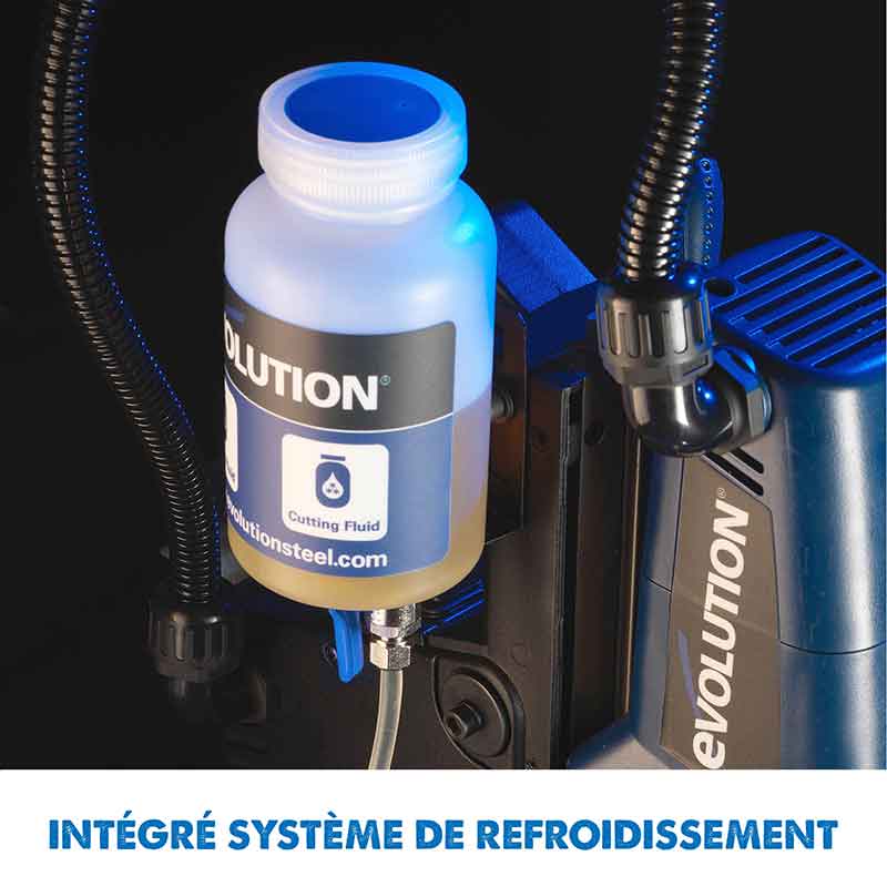 Perceuse magnétique industrielle 42mm Evolution EVOMAG42 pour le travail du métal