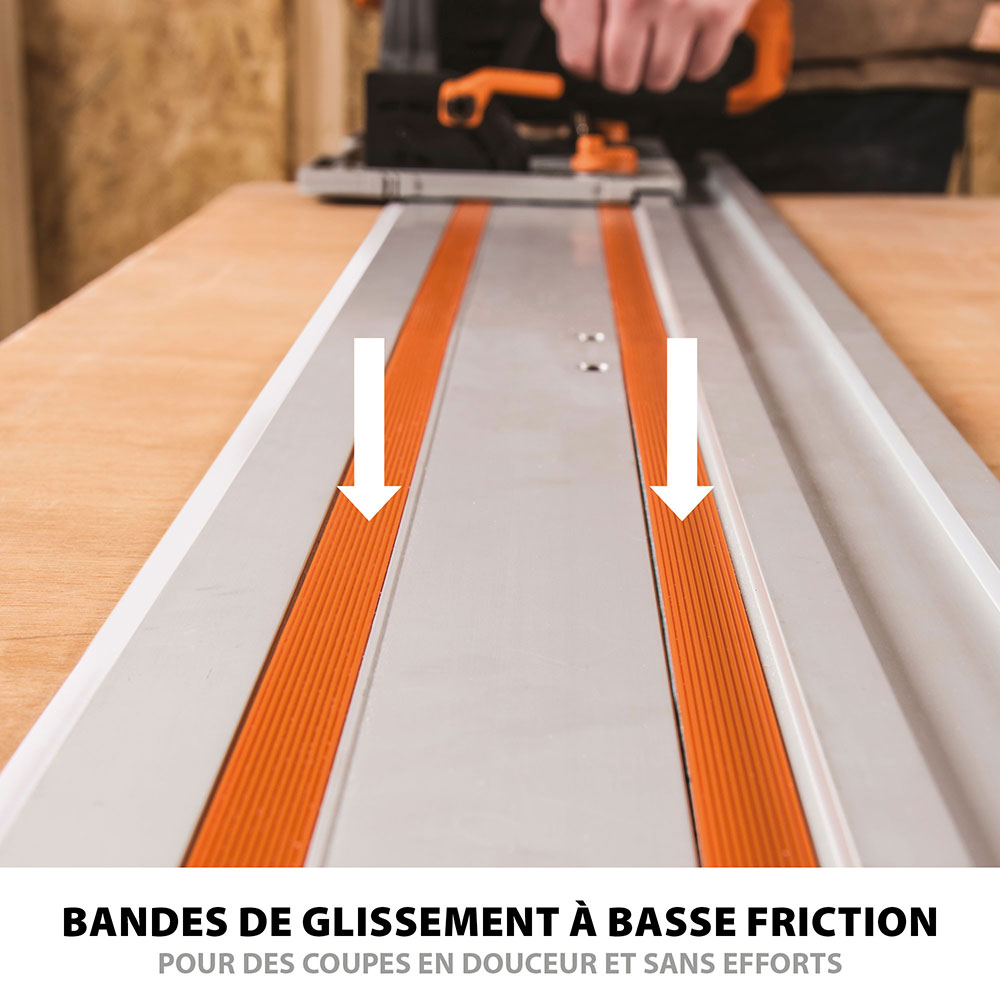 Guide de coupe 1,4m universel Evolution ST1400 pour Scie circulaire G1 (GRADE B)