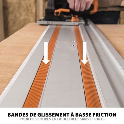 Guide de coupe universel 2,8m Evolution ST2800 pour scie circulaire G1 (GRADE B)