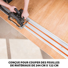 Guide de coupe universel 2,8m Evolution ST2800 pour scie circulaire G1 (GRADE B)