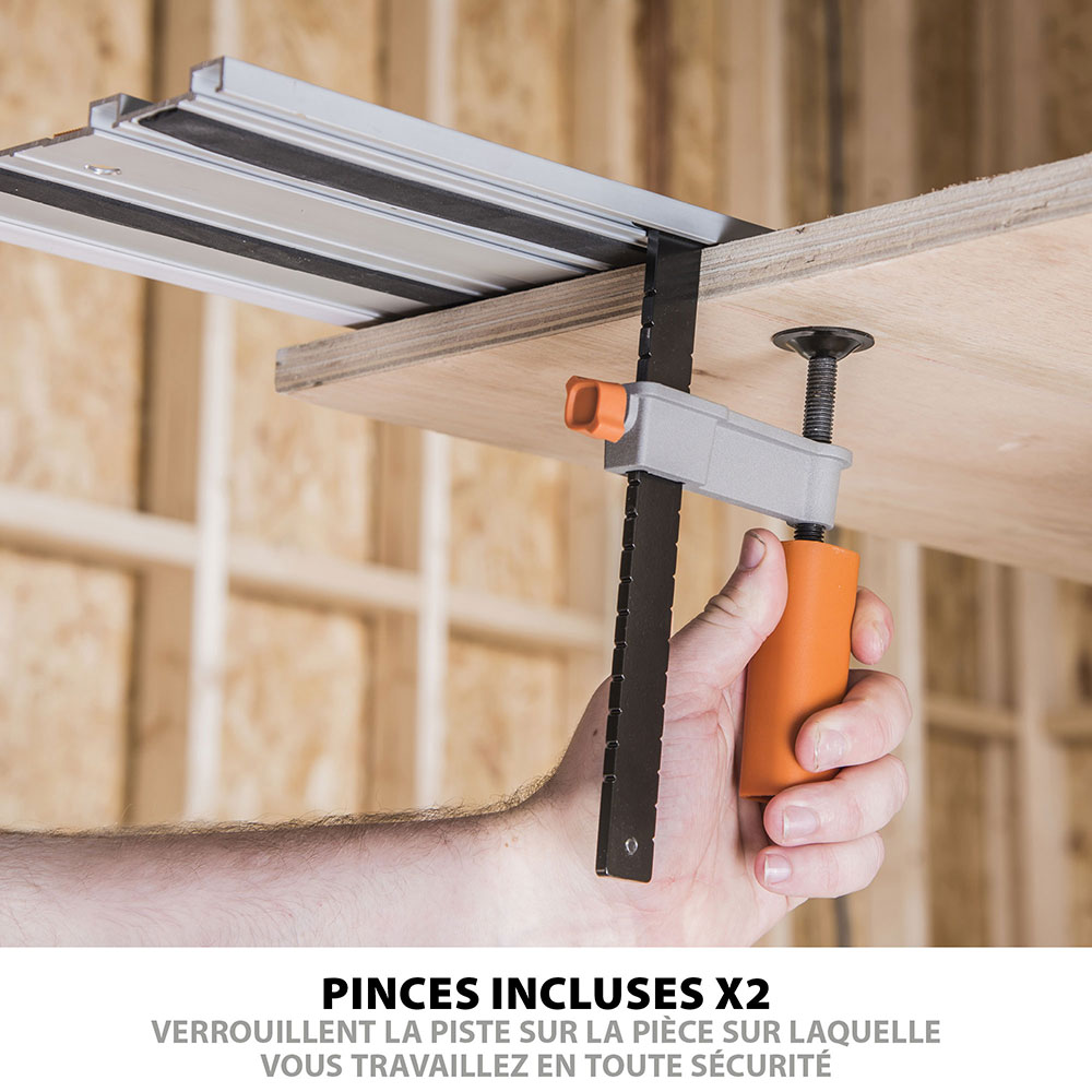 Guide de coupe universel 2,8m Evolution ST2800 pour scie circulaire G1 (GRADE B)