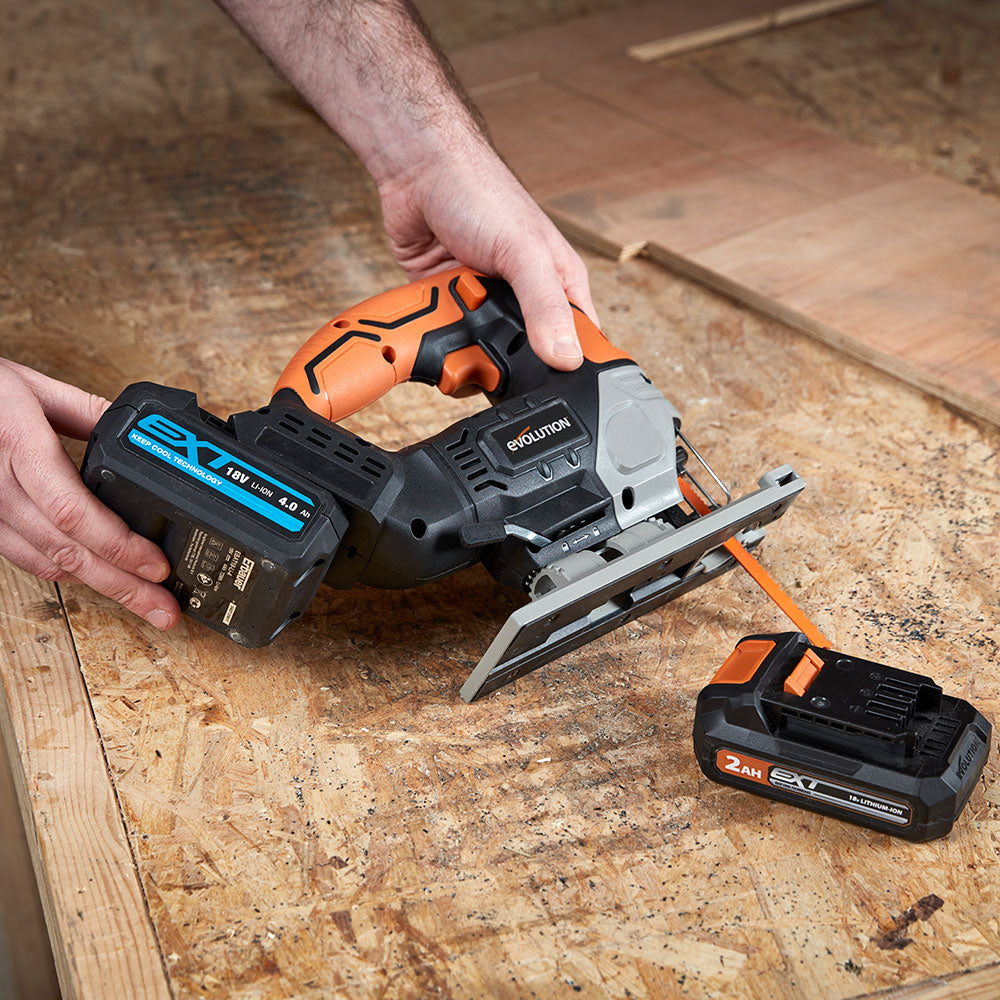 Batterie Li-Ion 4Ah 18V Evolution R18BAT-LI4