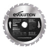 Lame bois TCT 185mm 24 dents alésage 20mm pour scie à onglet et scie circulaire