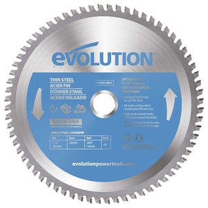 Lame De Scie Circulaire Saxton 185 Mm - 80 Dents TCT - Pour Coupe Aluminium, Bois, Plastique - Alésage 20 Mm (réducteur 16 Mm Inclus) - 2